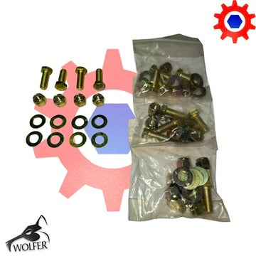 4 Sets Hardware Mounting BALL JOINT , UPPER - 3/8"holes; Hummer ECV late model; 5305-01-412-5994 5310-01-412-4013 5310-00-814-0672