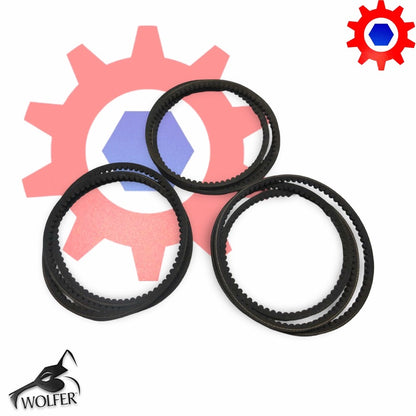 Belt Set {3}, V, Generator (64.50" Dia) 3030-01-321-4482 12339359-6