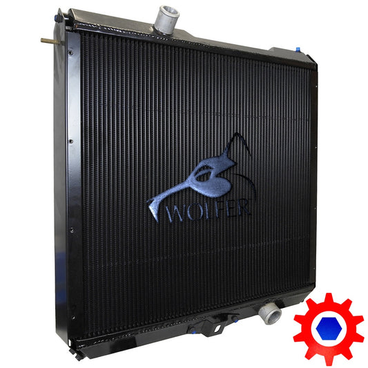 Mil. Hummer Radiator - M998 6.5L-NA ; ALUMINUM Style - 2930016805410 24840