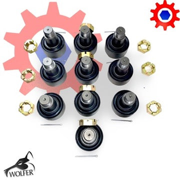 10 each Torque Rod End Insert w/Nuts M939 M800 5TON ; 2530007409620 7979185