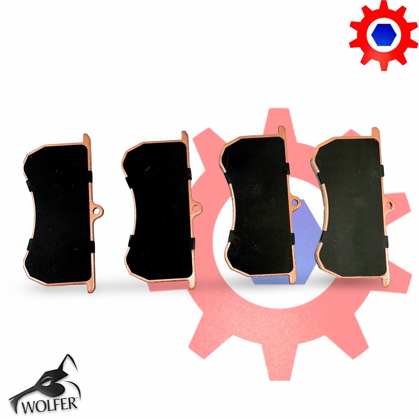 Brake Pad Kit with Hardware; ECV HUMMER ; Z-150-10479-PS  57K6207  5717285-SP