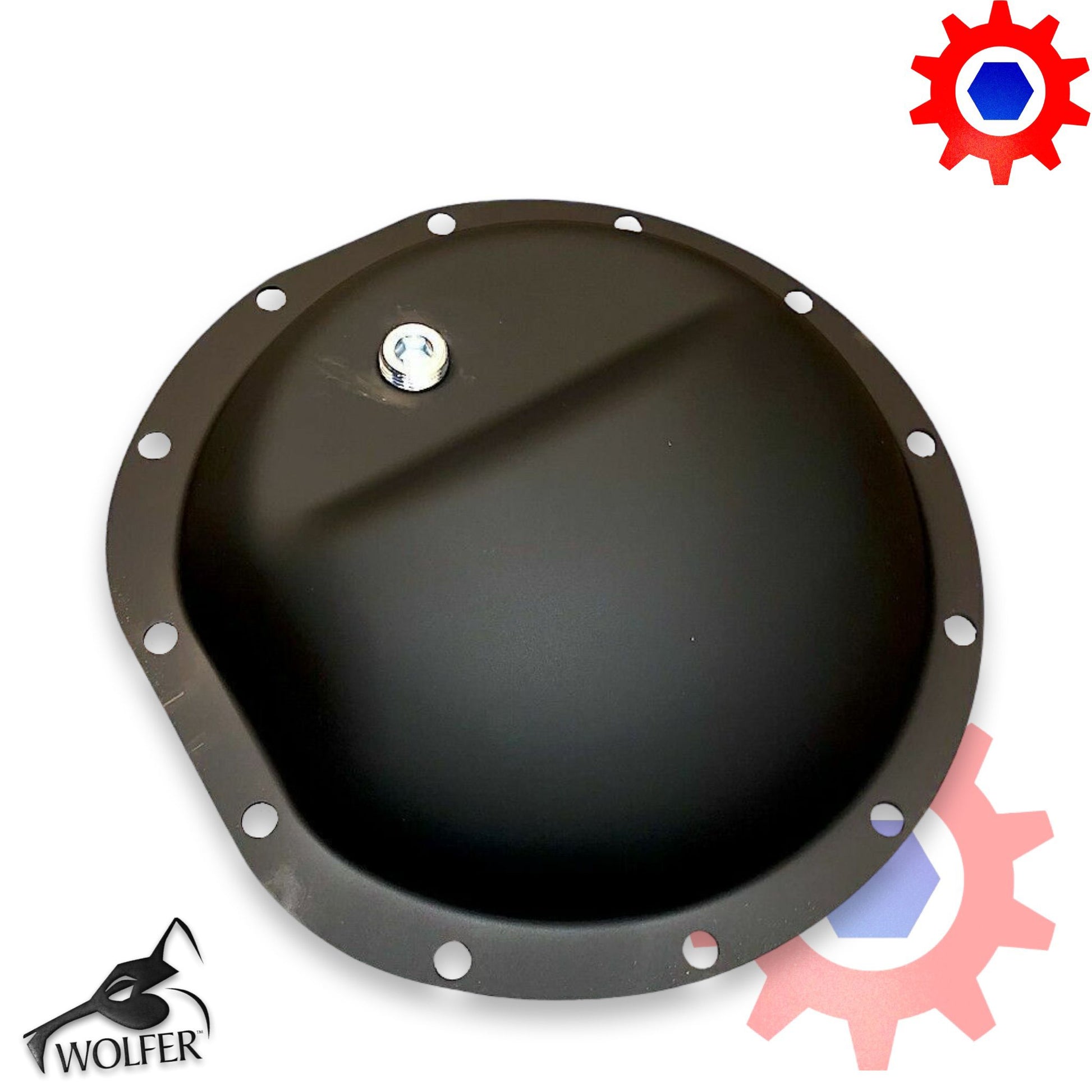Differential Cover w/ Magnetic Plug; Humvee Hummer; 2520012102624 5582303 41296