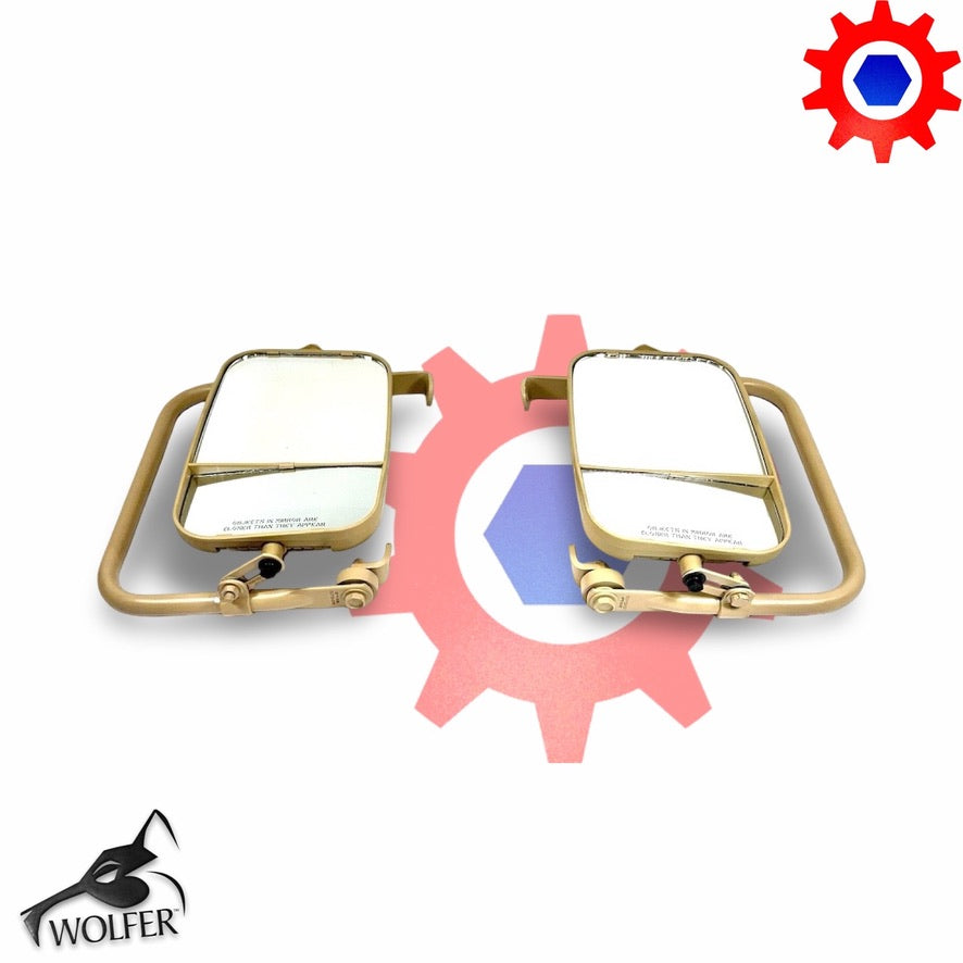 Tan - MIRROR SET (2 Mirrors) 12342129 & 12342130 Humvee H1 HUMMER