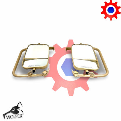 Tan - MIRROR SET (2 Mirrors) 12342129 & 12342130 Humvee H1 HUMMER