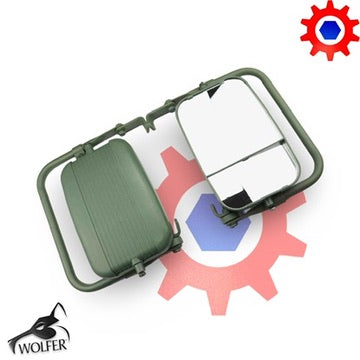 Green - MIRROR SET (2 Mirrors) 12342129 & 12342130 Humvee H1 HUMMER