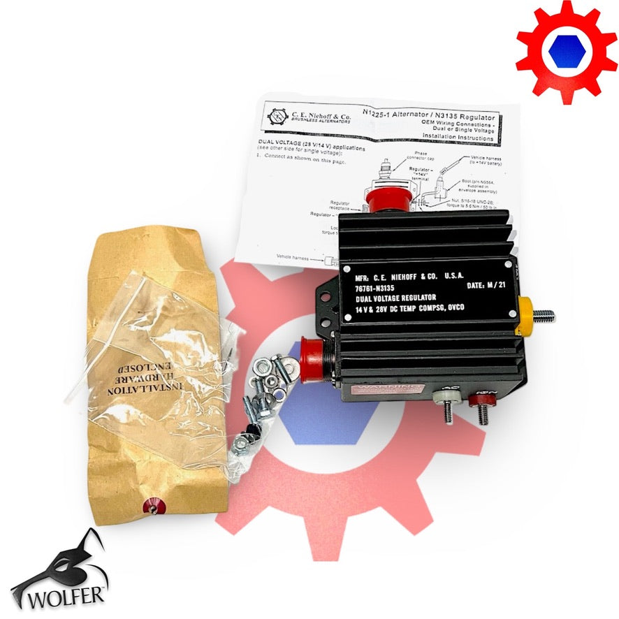 Regulator, 200amp Dual-Voltage ; Hummer ; N3135 2920014832291 5742761 5716384