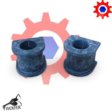 2 each - Rubber Sway Bar Bushings ; H1 Hummer ; 12338317 5582363 5325011910595