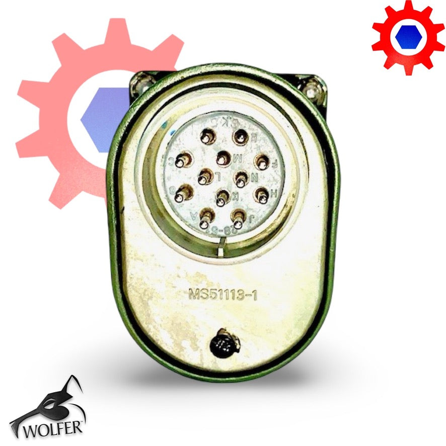 Master Light Switch (24v-Green); Common ; 7368702 MS51113-1 5930-00-307-8856