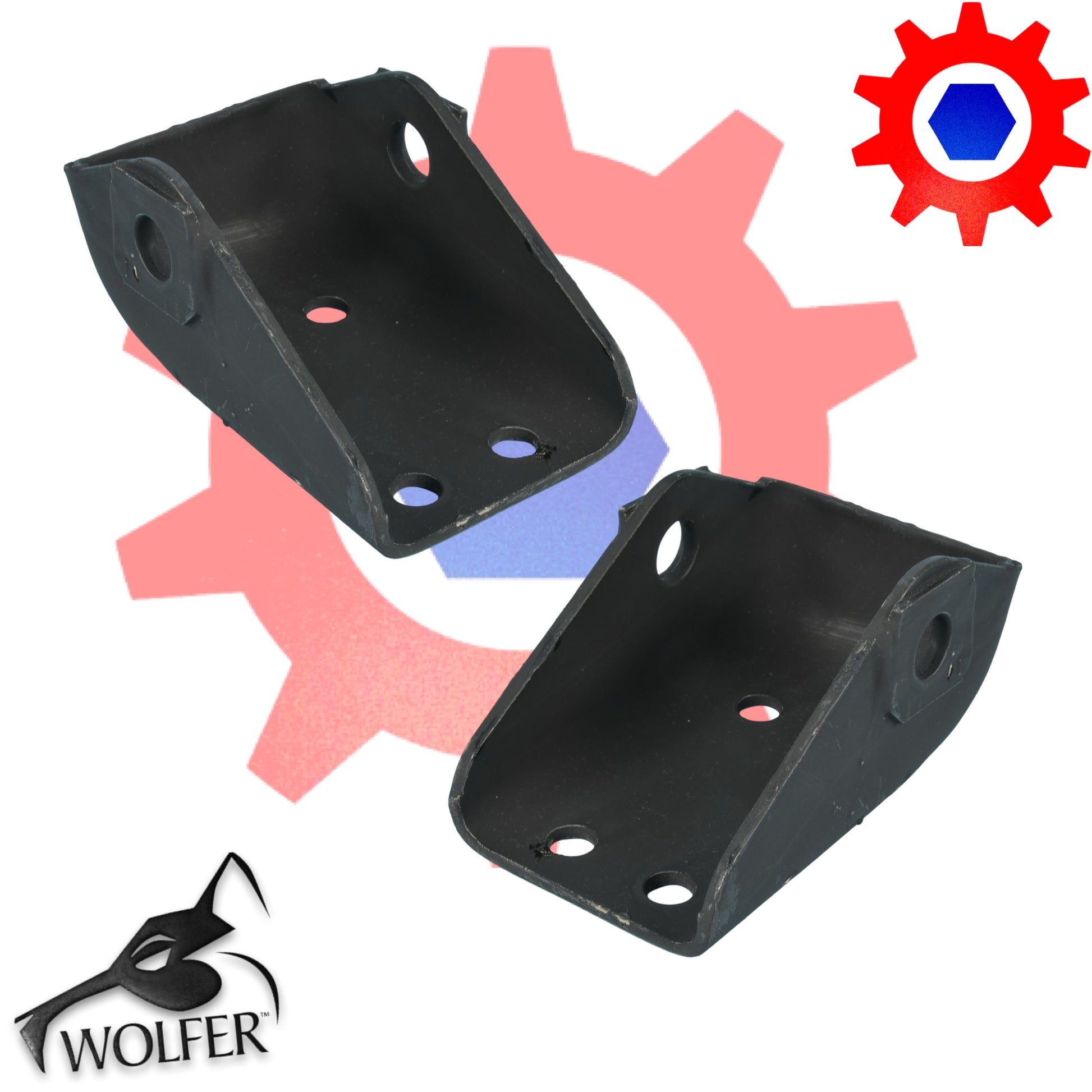 2 each - UPPER CONTROL BRACKET Hummer 12506923 RCSK19922-B1 5340-01-455-9885