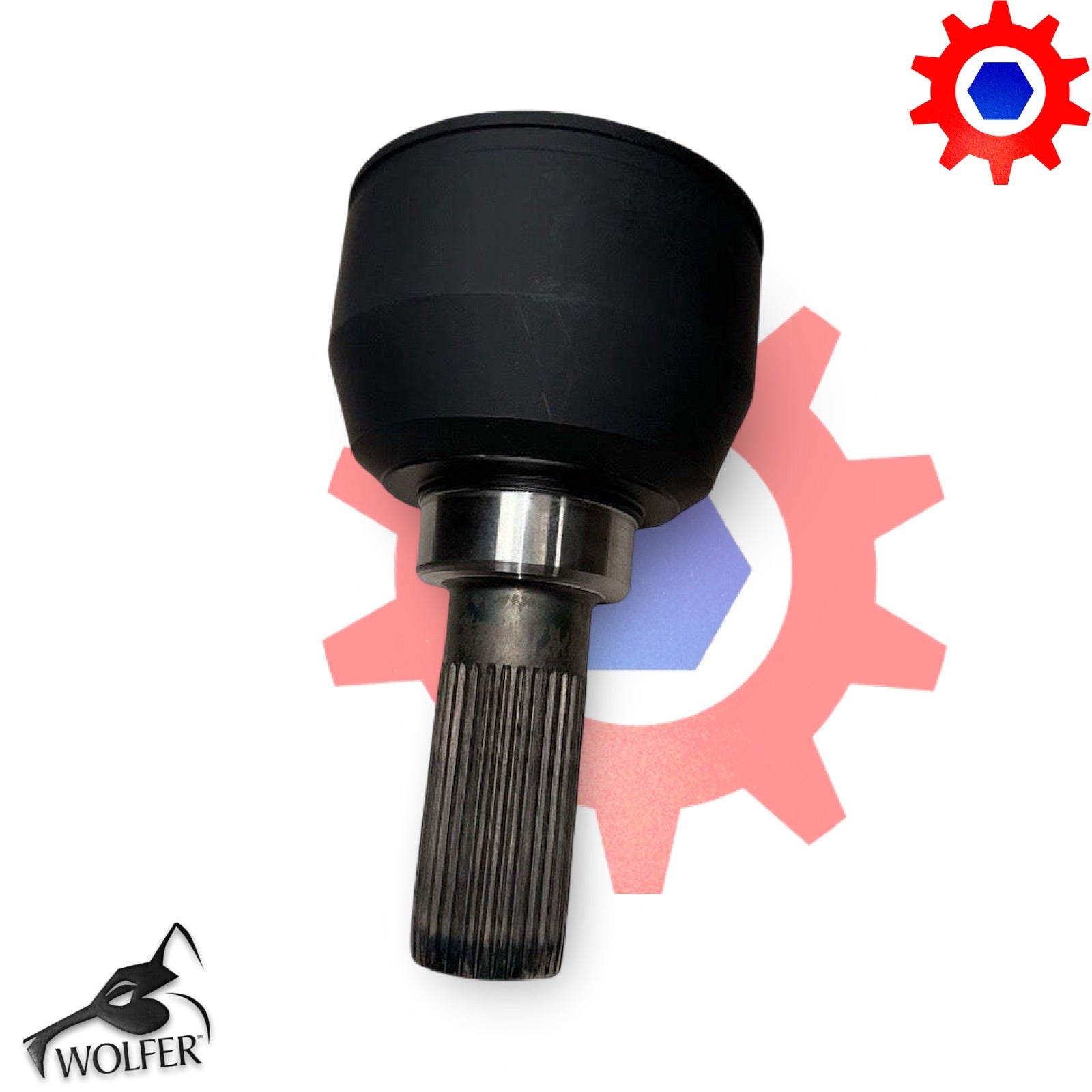 Outer Splined Head/End/Housing Asm.; 12K HALF-SHAFT ; Mil. Hummer ECV ; 2290033