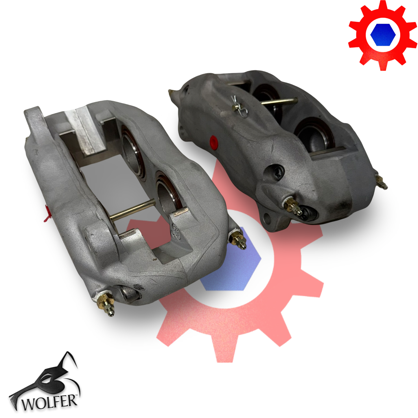 2 each - ECV Brake Caliper ; Mil. Hummer ; 6040401 , 2530-01-565-9660 , Z-120-10643-PS