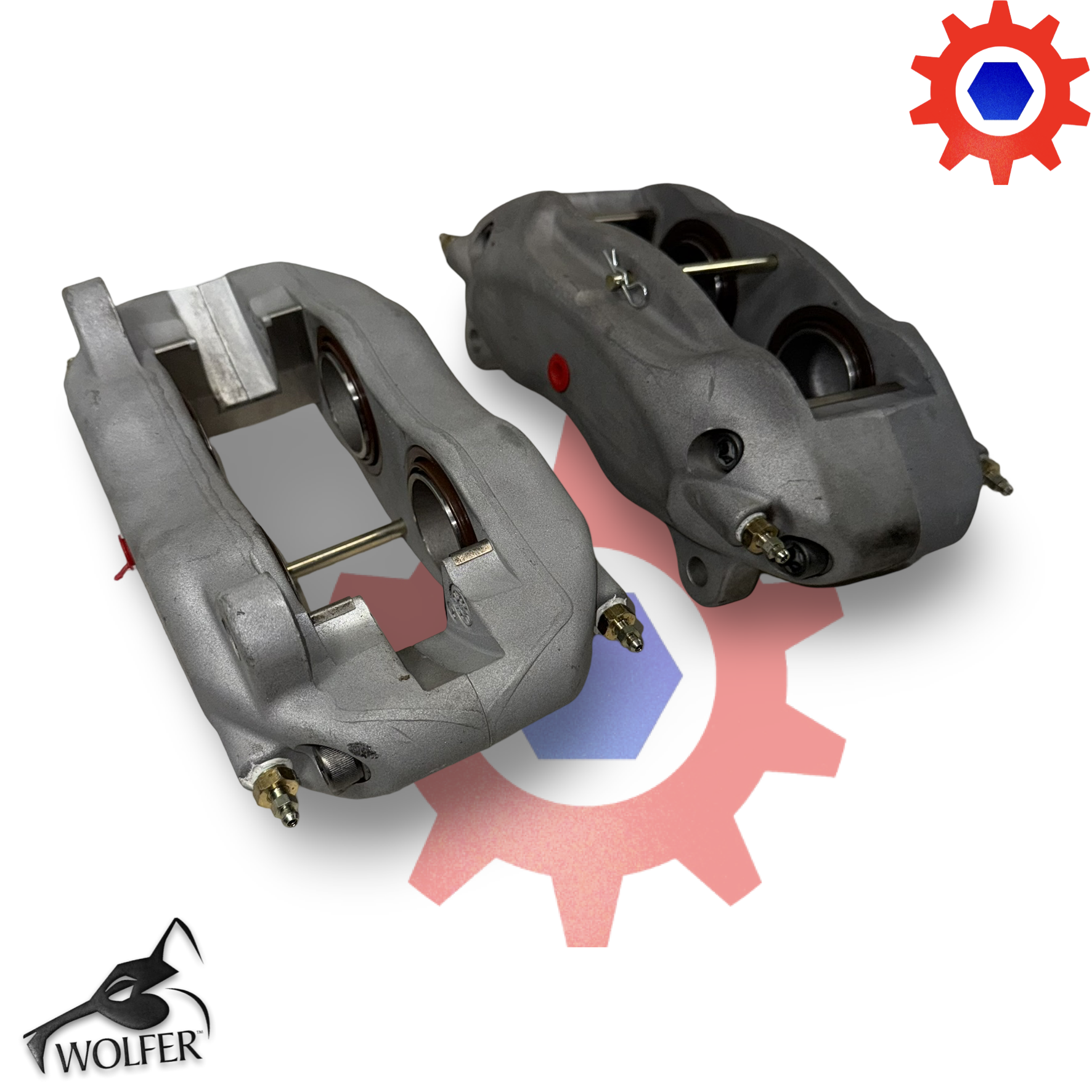 2 each - ECV Brake Caliper ; Mil. Hummer ; 6040401 , 2530-01-565-9660 , Z-120-10643-PS