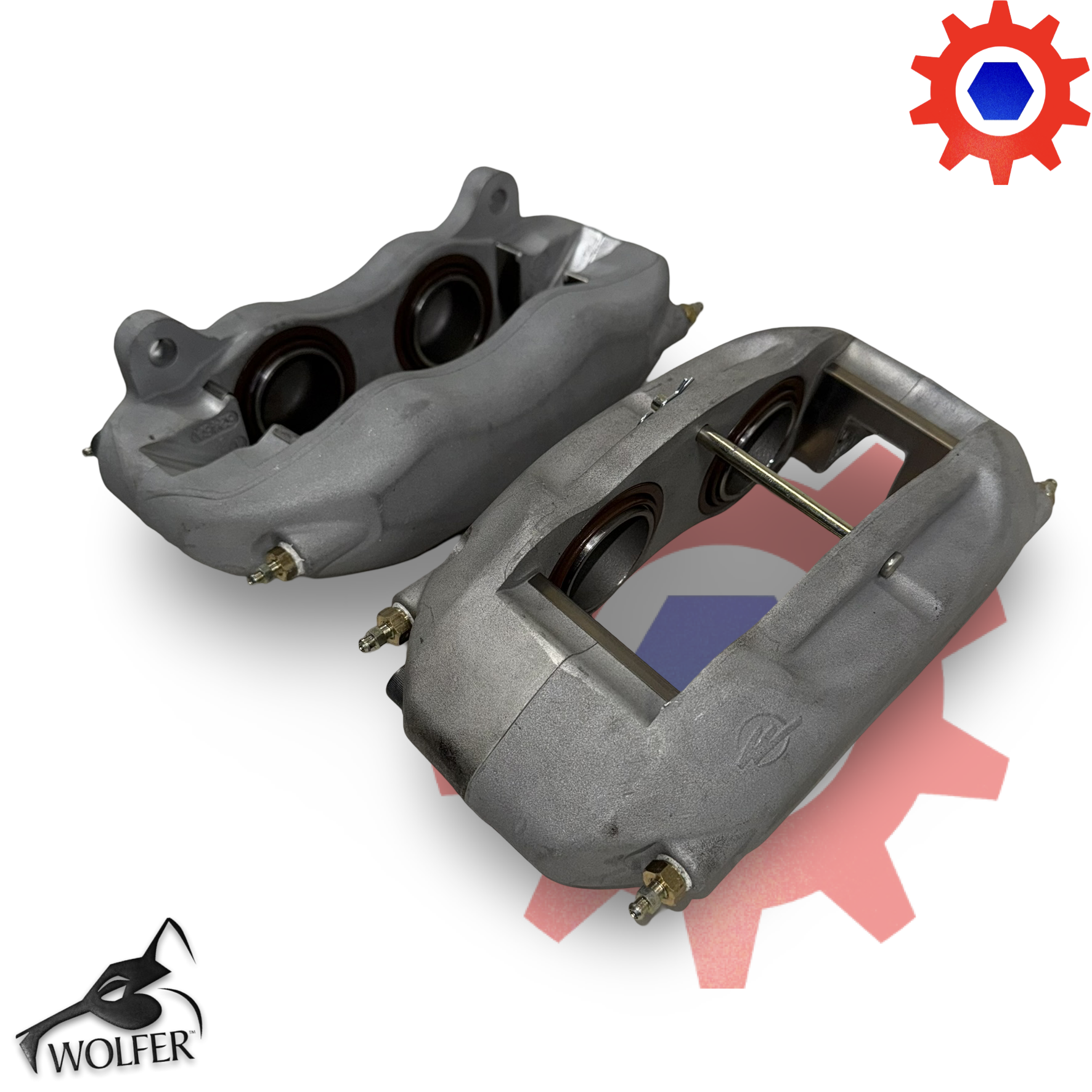 2 each - ECV Brake Caliper ; Mil. Hummer ; 6040401 , 2530-01-565-9660 , Z-120-10643-PS