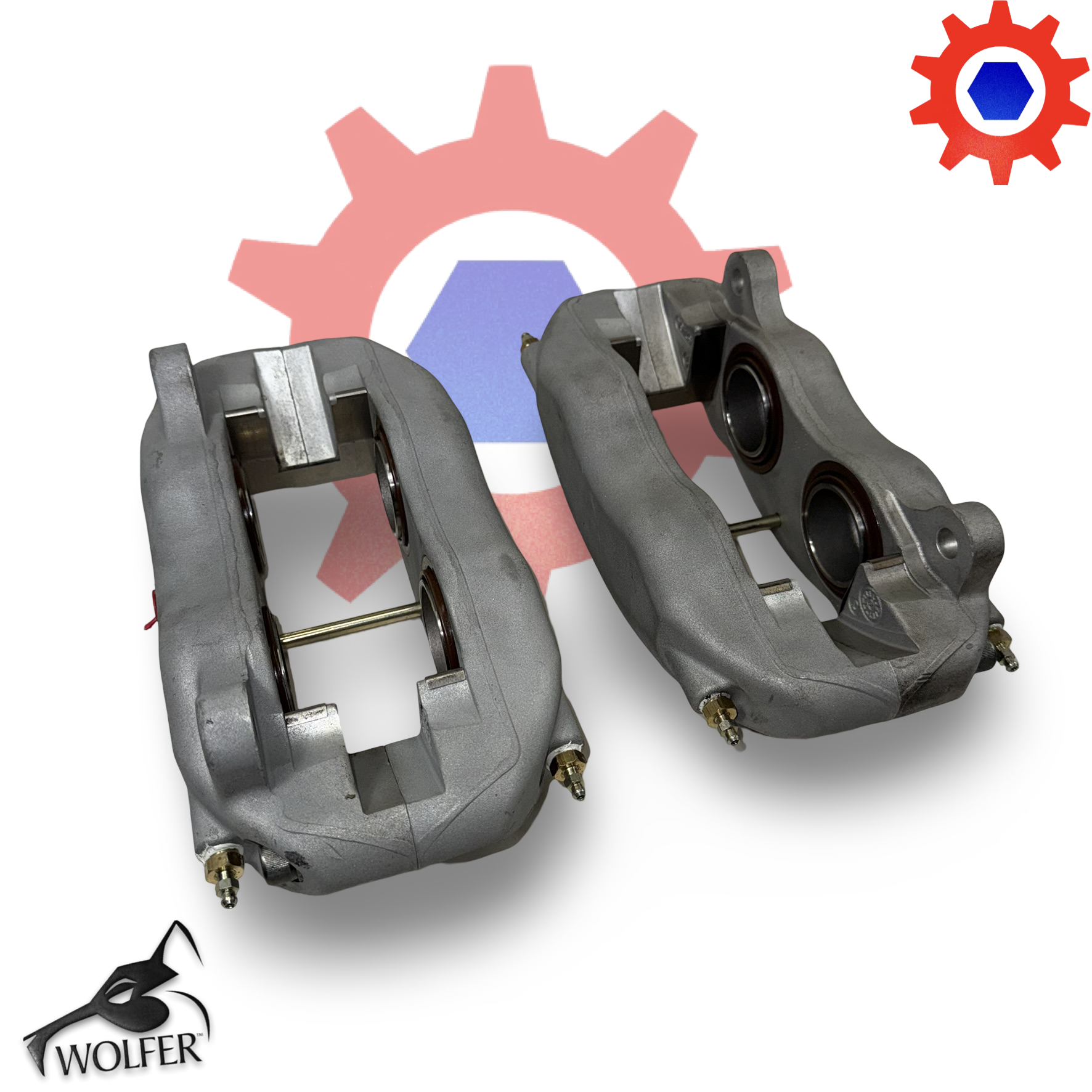 2 each - ECV Brake Caliper ; Mil. Hummer ; 6040401 , 2530-01-565-9660 , Z-120-10643-PS