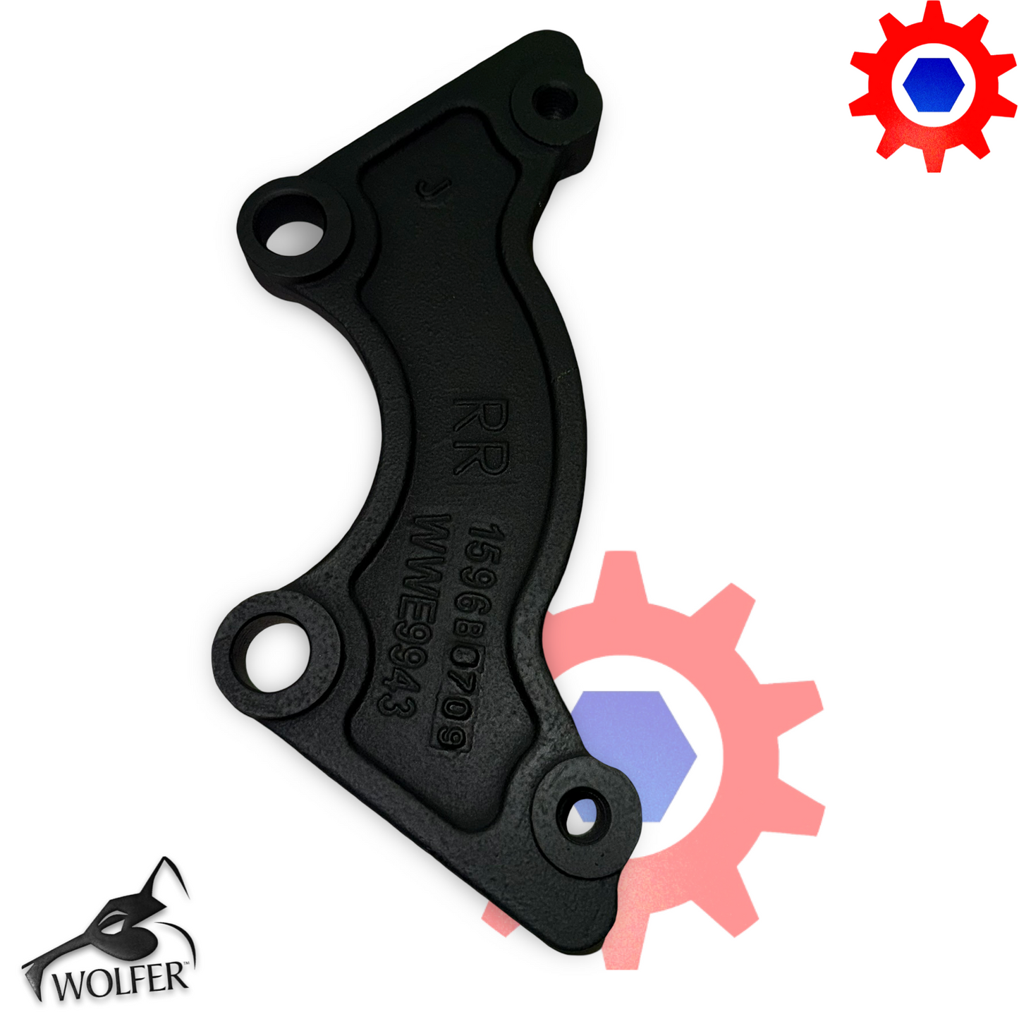 BRACKET, Brake Caliper ECV (RH-Rear){SN300K+} 2530-01-567-0400 6034361 Z-250-9943