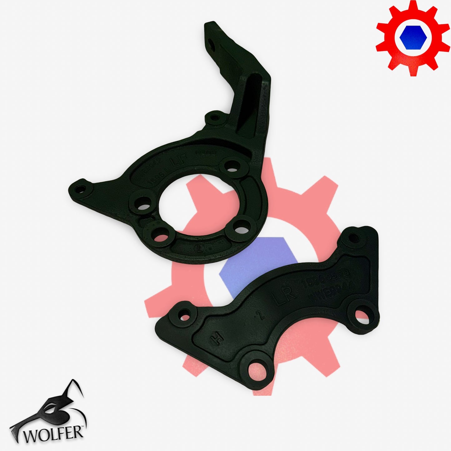 BRACKETS, Brake Caliper ECV (LH -Front & Rear){SN300K+} 6034357 Z-250-9942 Z-250-9944 6034360