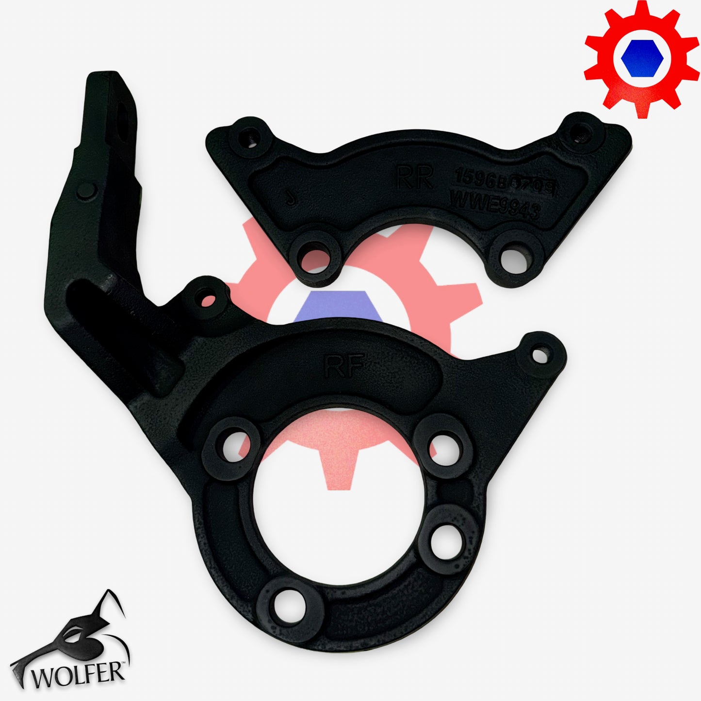 BRACKETS, Brake Caliper ECV (RH -Front & Rear){SN300K+} Z-250-9941 6034358 Z-250-9942 6034361