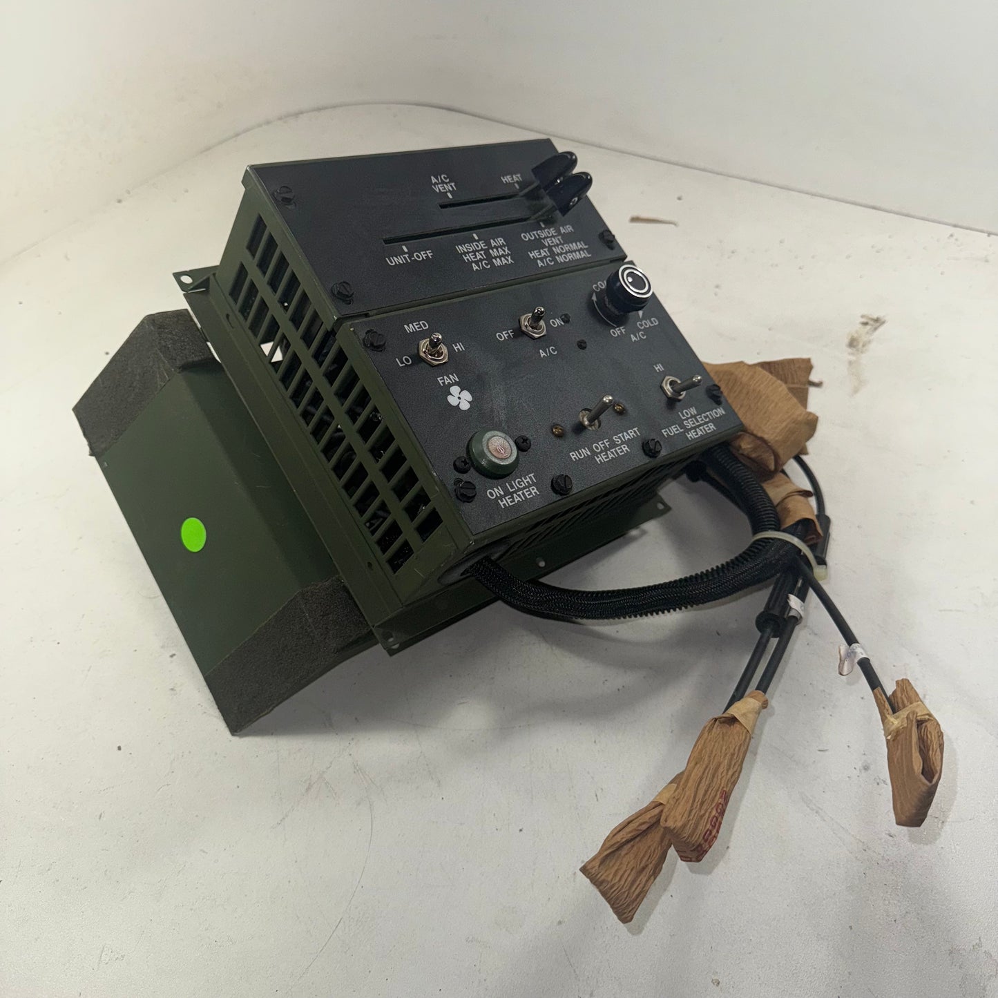 Humvee Controller Panel A/C Heater Control Box Humvee 2540-01-265-3234 410913 5934217 12341978 ...