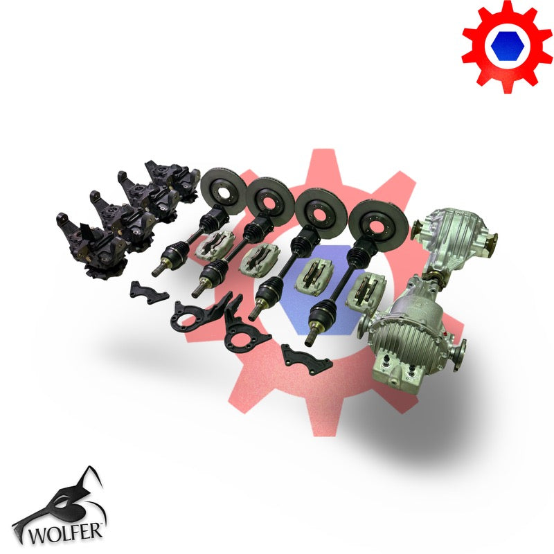 12k ECV - Full Upgrade Kit - HUMMER 10K to 12K (Willwood brakes)
