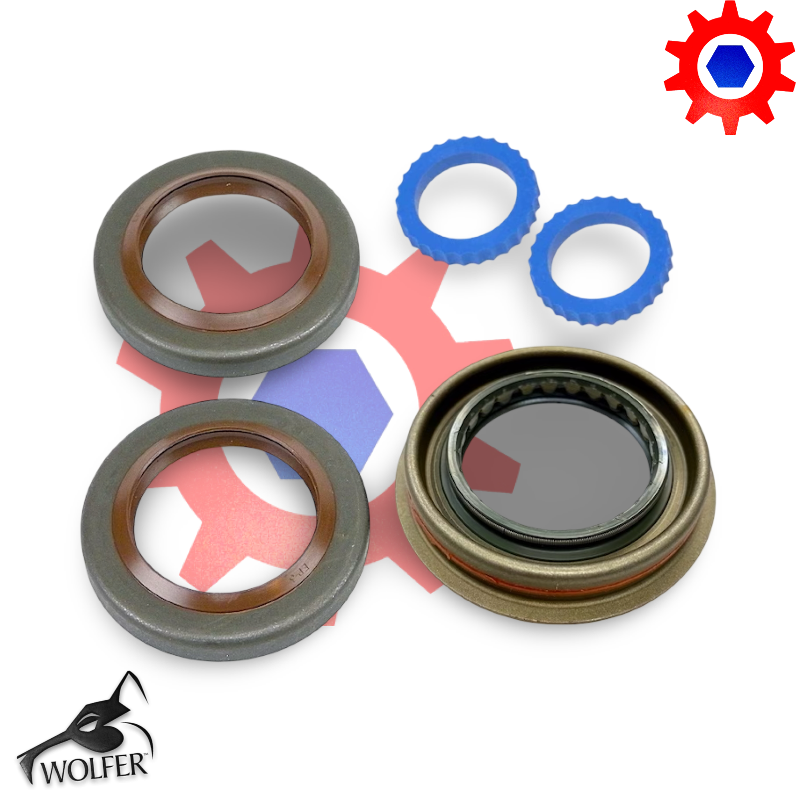 Differential Seals & Star-Washers Kit ; Mil. Hummer ; 6009472 5579448 5939517