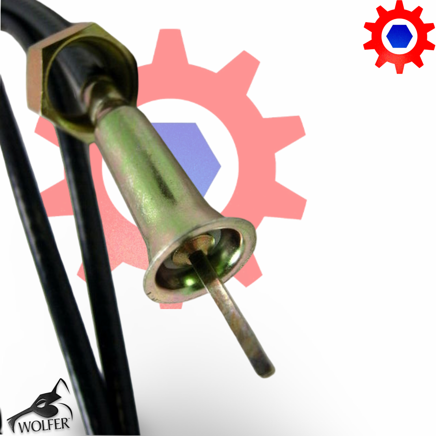 Cable , Speedometer 116" ; Mil. Hummer H1 M998 ; 6680-01-442-9413 12338428-2