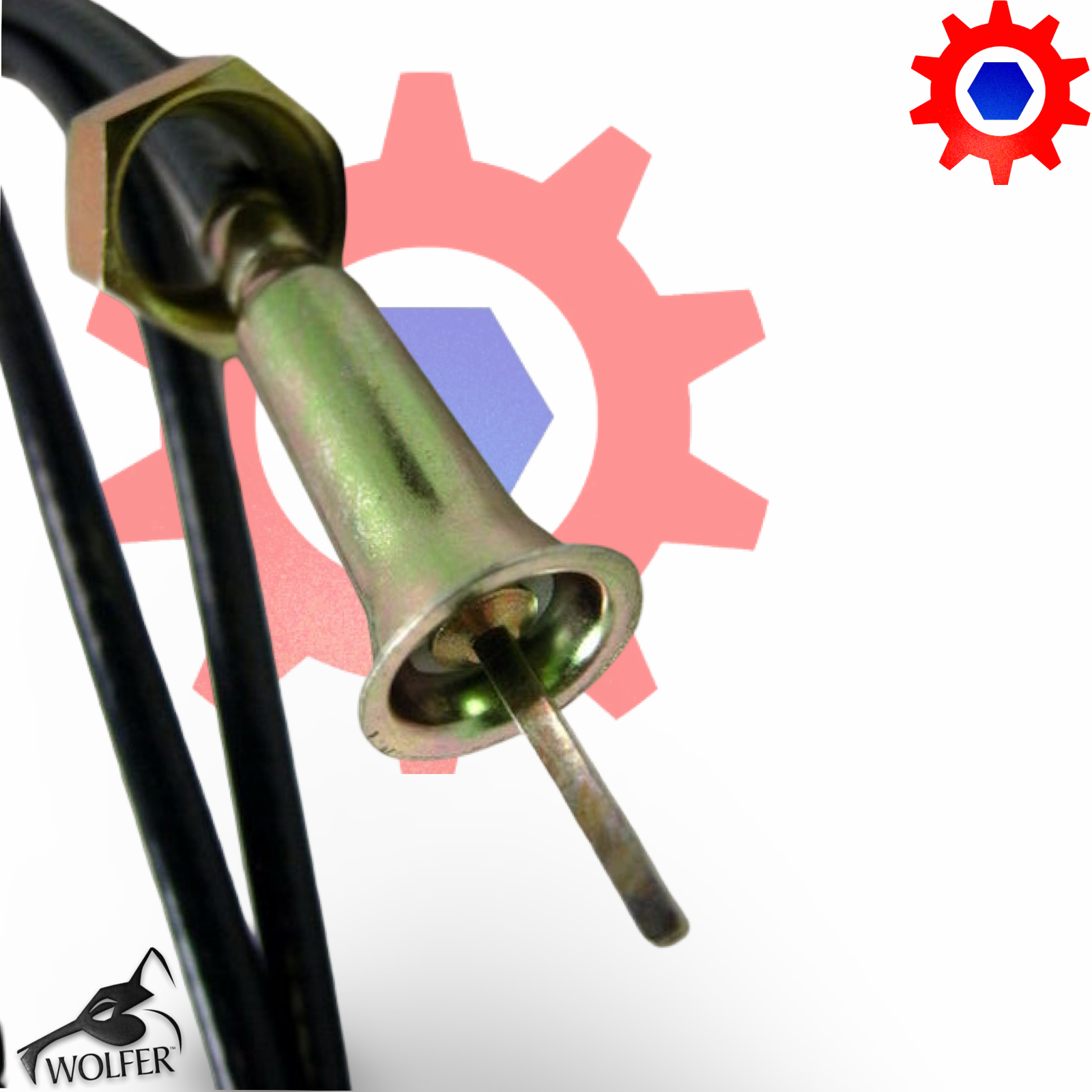 Cable , Speedometer 116" ; Mil. Hummer H1 M998 ; 6680-01-442-9413 12338428-2
