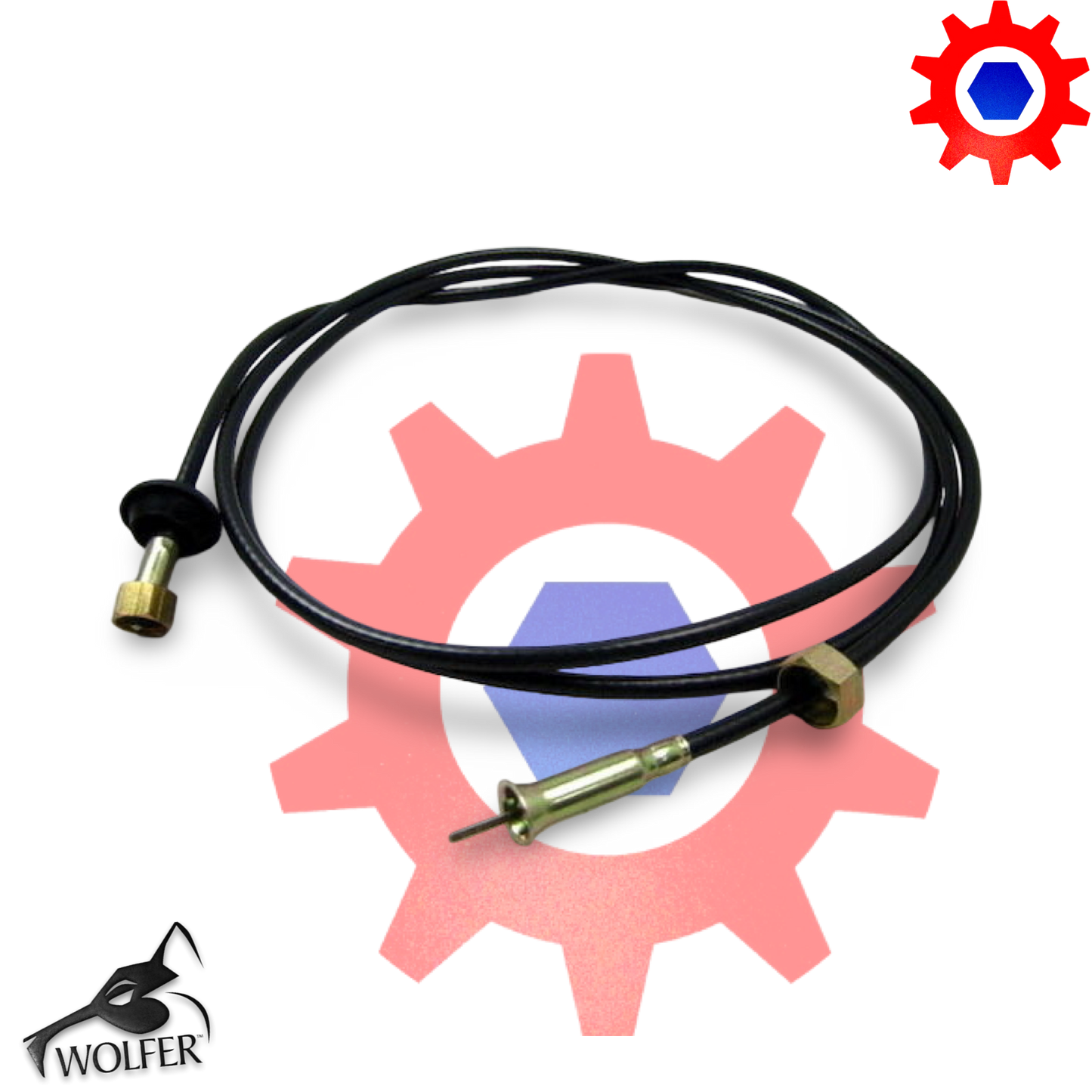 Cable , Speedometer 116" ; Mil. Hummer H1 M998 ; 6680-01-442-9413 12338428-2