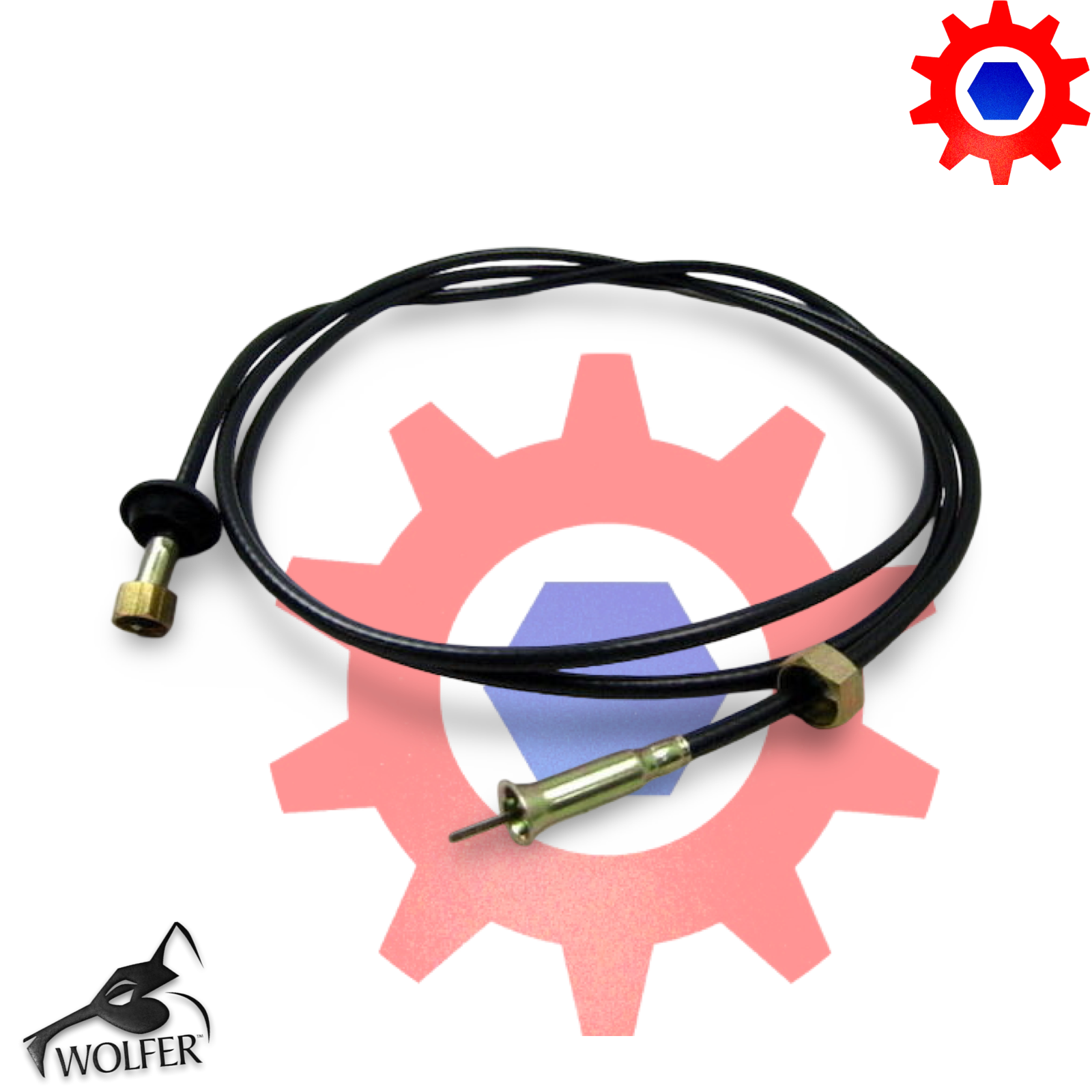 Cable , Speedometer 116" ; Mil. Hummer H1 M998 ; 6680-01-442-9413 12338428-2