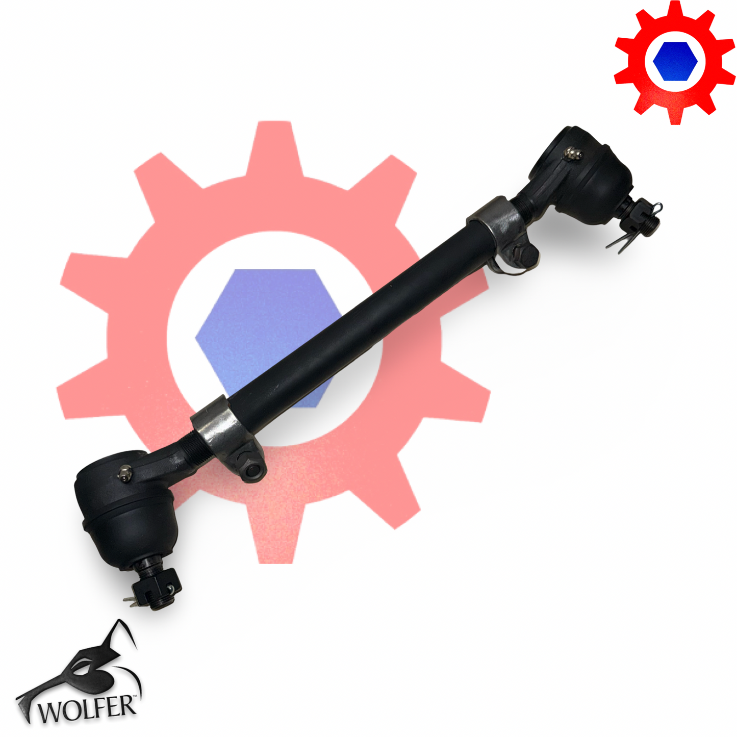 FRONT TIE ROD ASM. ; Mil. Hummer M1114 ; 2530-01-554-4728 12507026 6028192