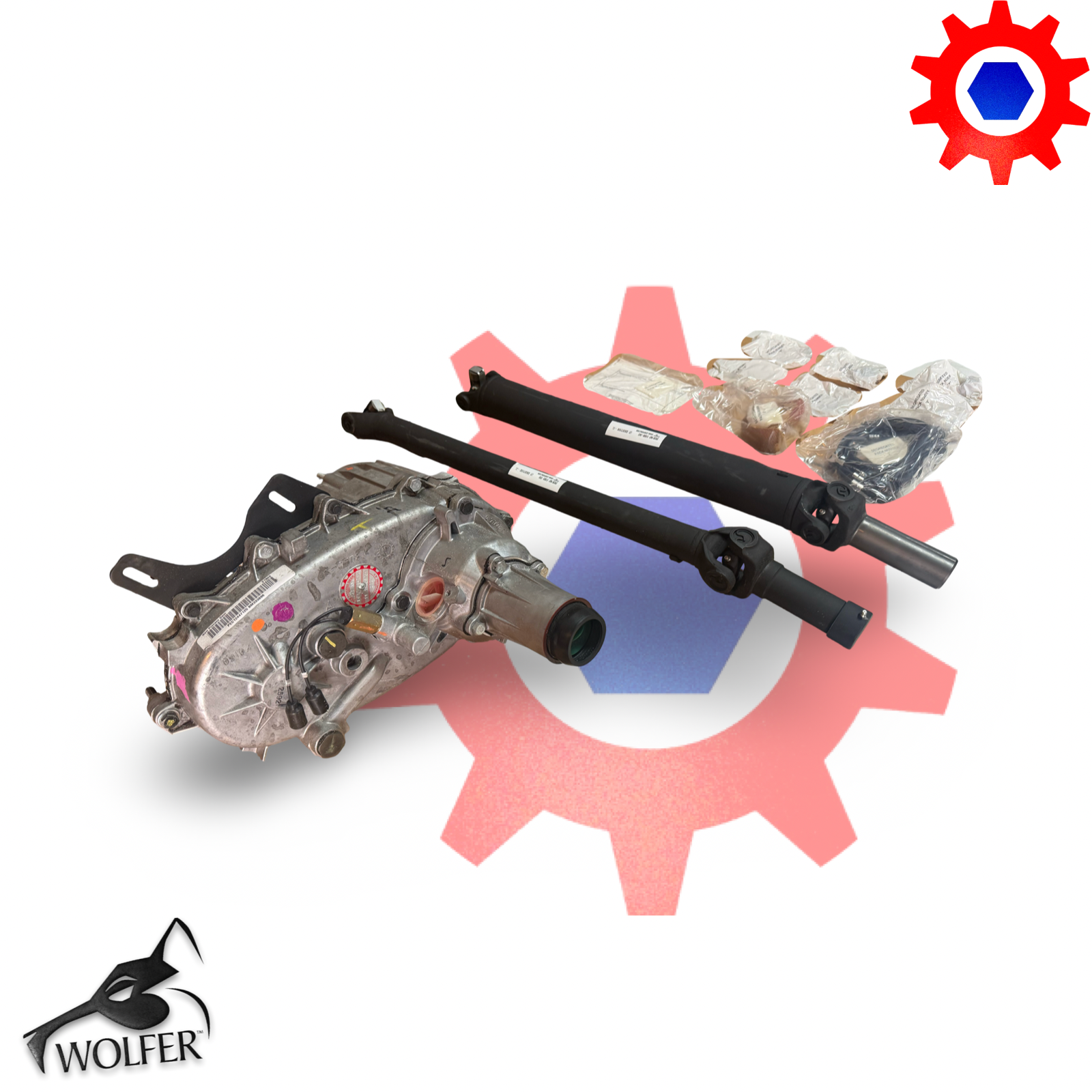 TRANSFER CASE 242 Update Kit ; 2520-01-434-0822 57k3498 Mil. Hummer EC12447125 6005789-A 21908 2520014092512