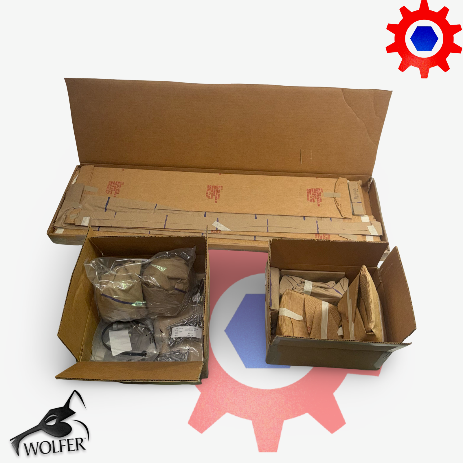 Mil. Hummer M998 - 3 POINT SEAT PARTS KIT ; 2540-01-455-2739 57K0287
