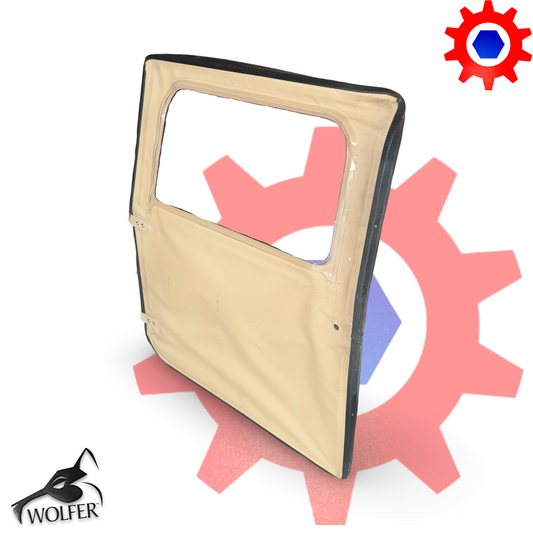 DOOR ASM, LH-FRONT {TAN}[CANVAS] Door Only* AS IS* (see description) 2510013306174 12340231-3 54218
