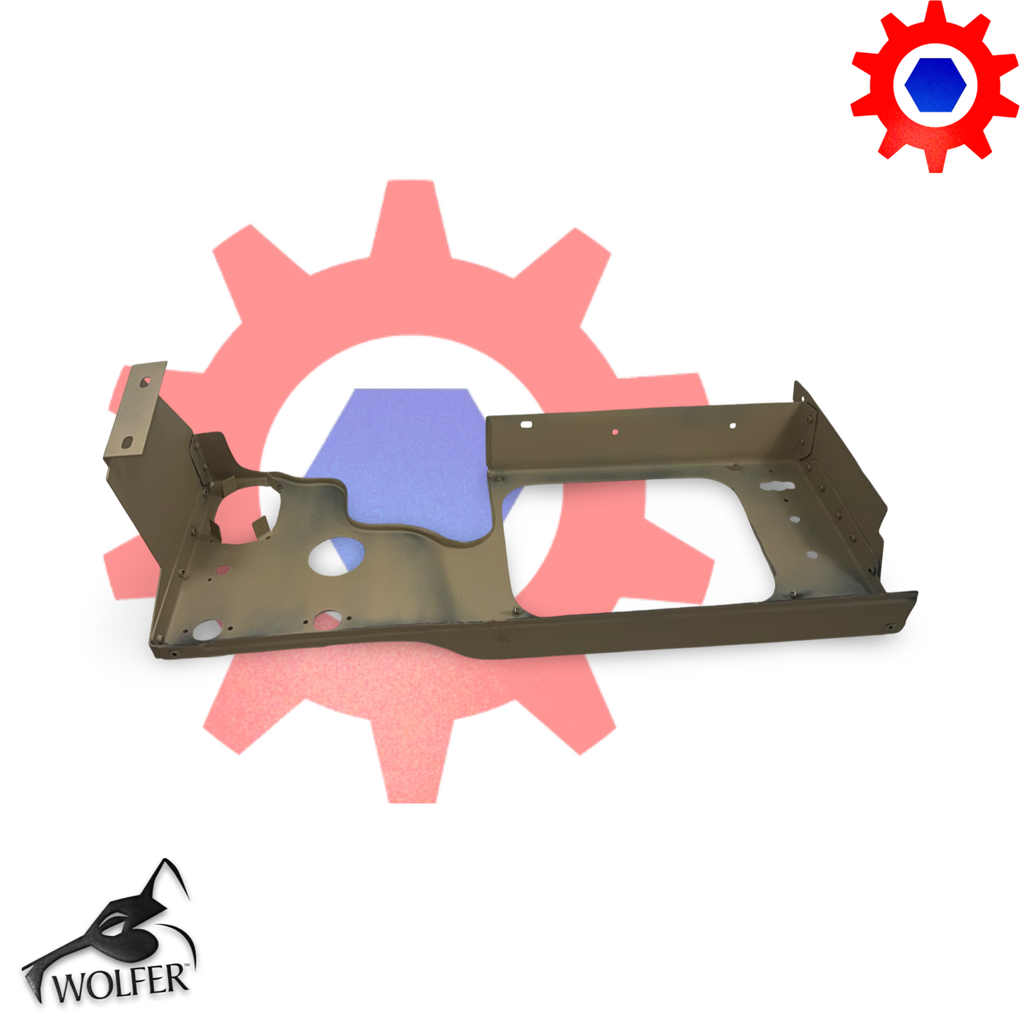 Dashboard Asm., Instrument Panel {Early Style} 12340840 2510-01-670-5063 - TAN