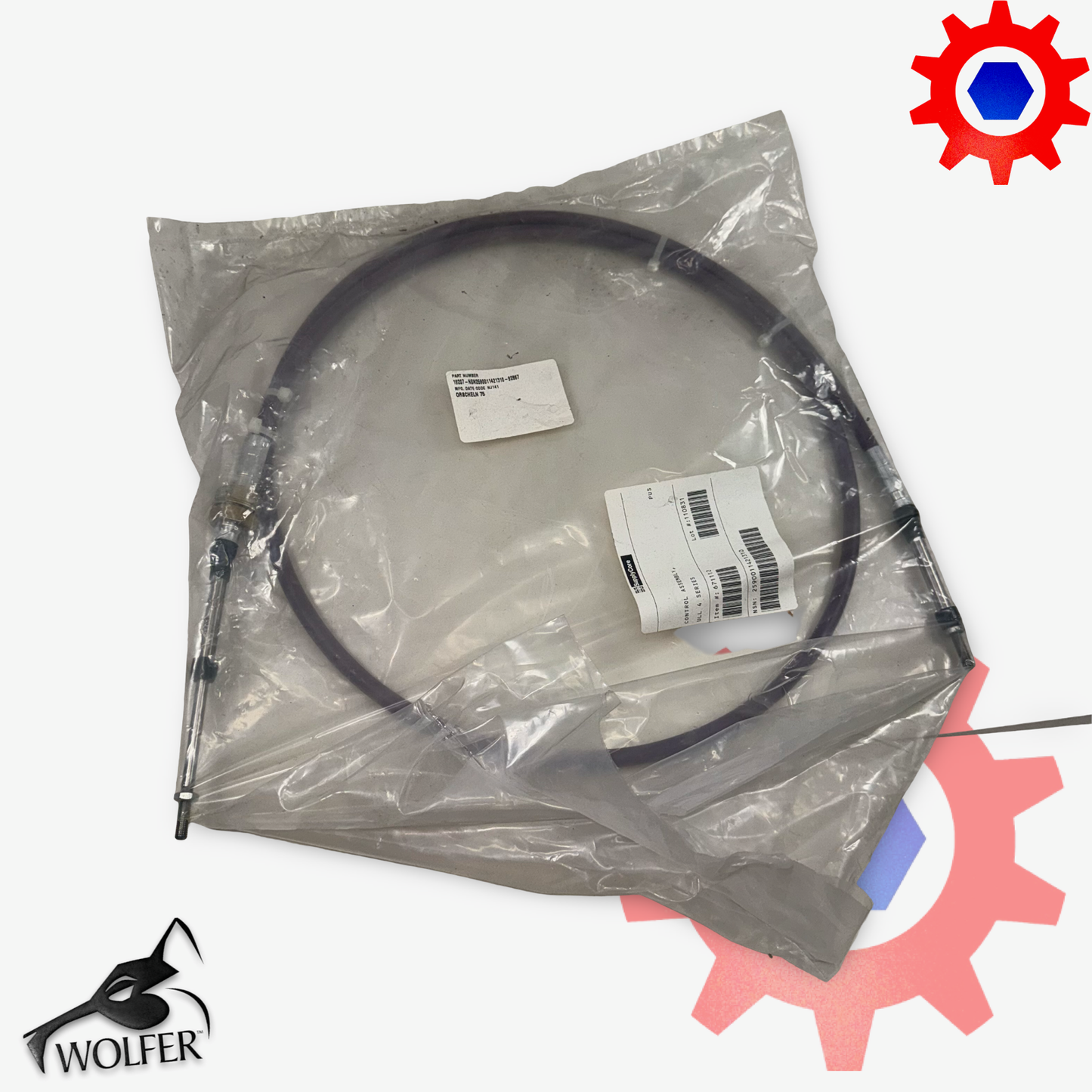 Cabel Push\Pull Control 84" ; Mil. Hummer H1 ; 2590011421310 11669464-1