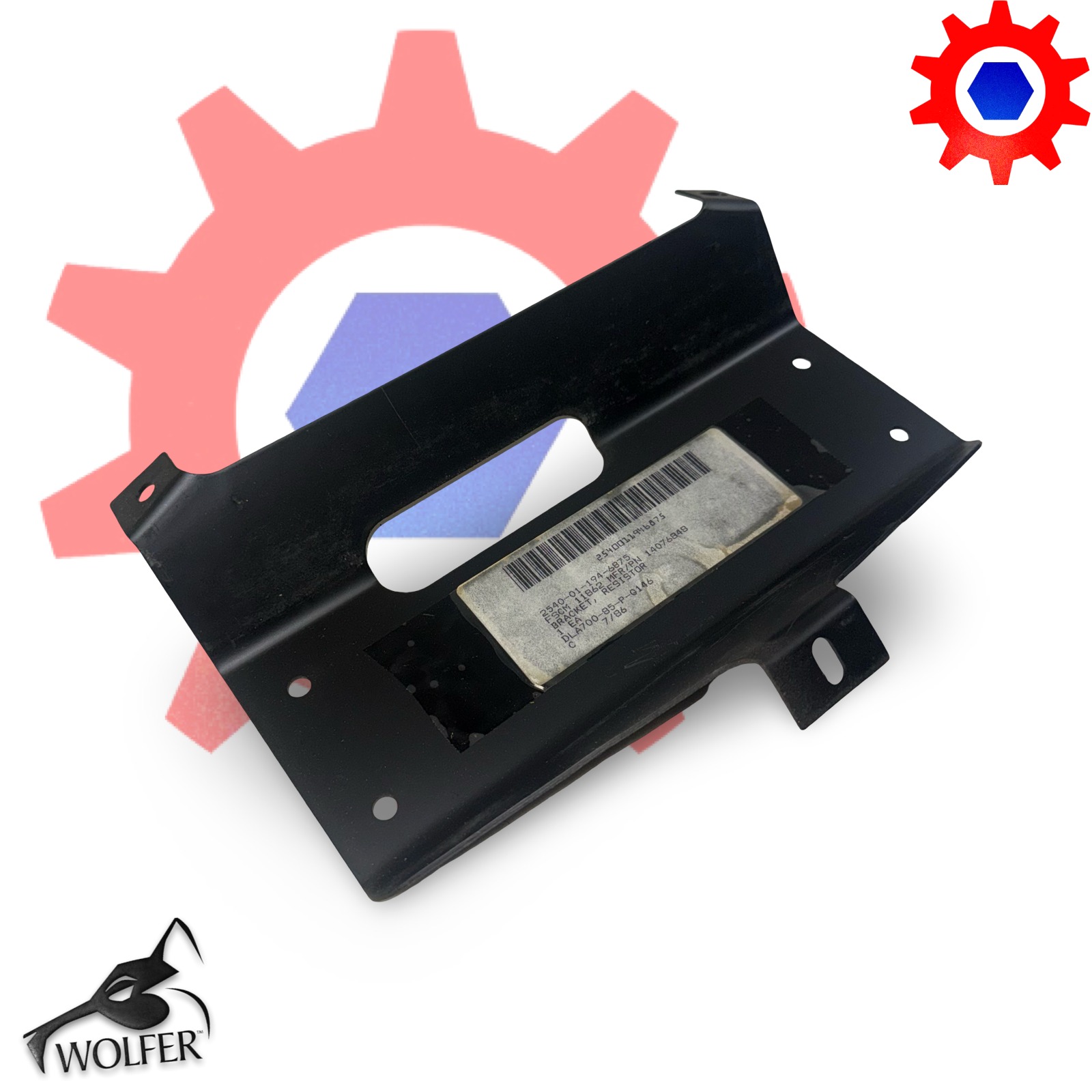 Bracket, Resistor 2540011946875 14076848