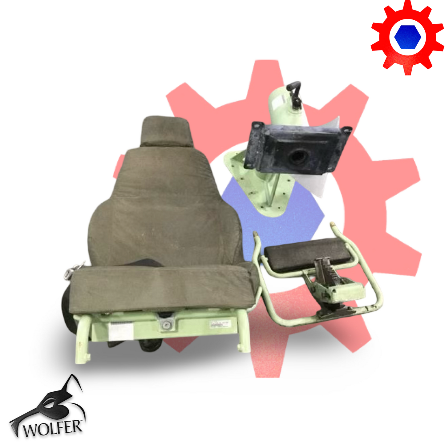 Seat, Vehicular 2540016627858 , 206-213000-001 , 7019471