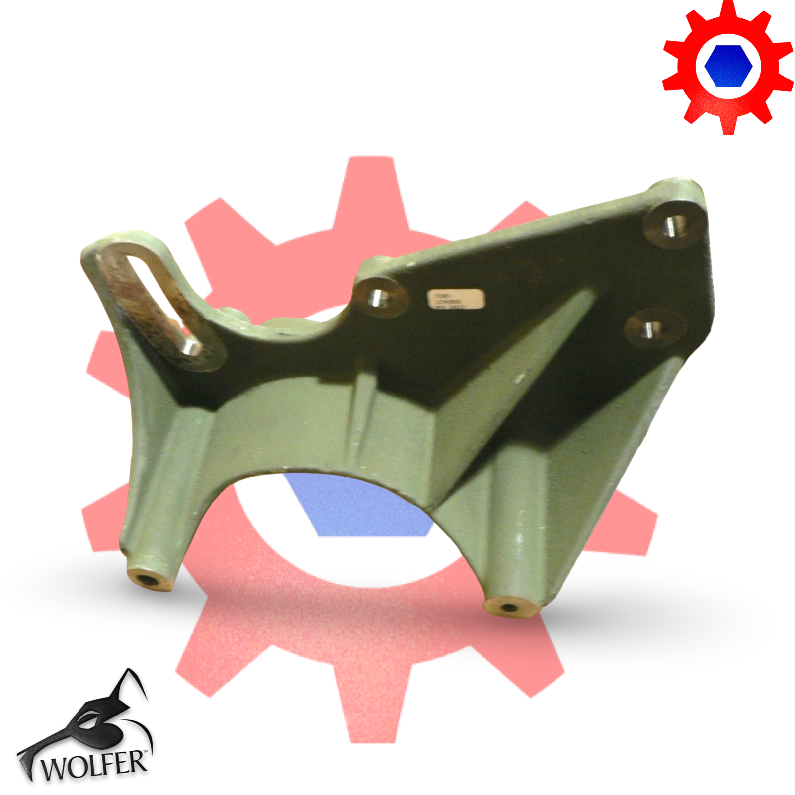 100amp Generator-Regulator Bracket Only; Humvee ; 5340014484245 12342036