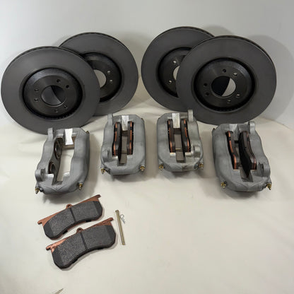 4 each - ECV Brake Calipers with Brake Pads & Rotors included ; 6034965 + 6034606