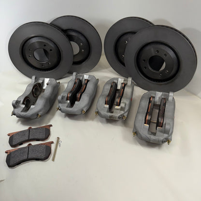 4 each - ECV Brake Calipers with Brake Pads & Rotors included ; 6034965 + 6034606