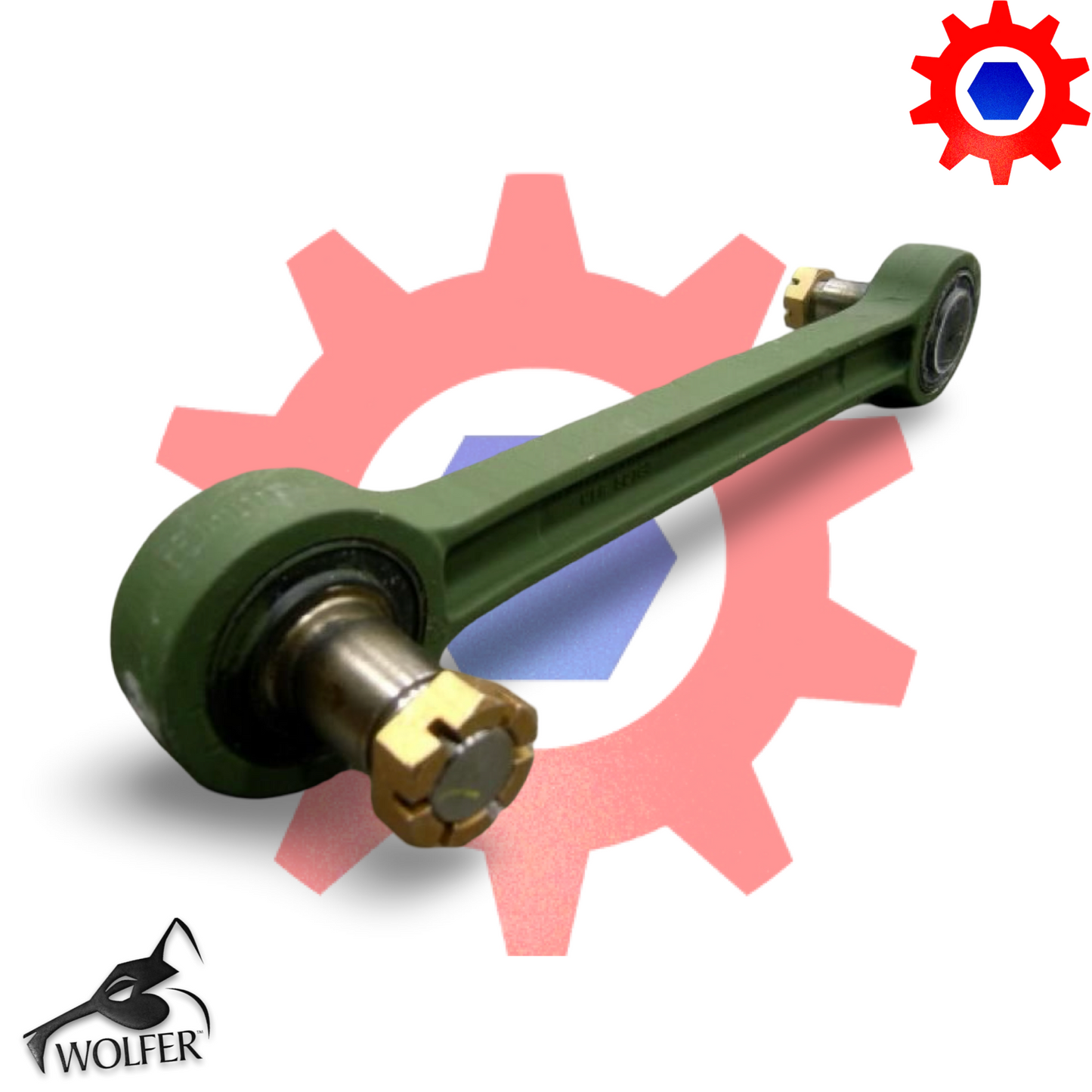 Torque Rod Asm. w/ insets and nuts 2530009334941 , 8728126 , 302049