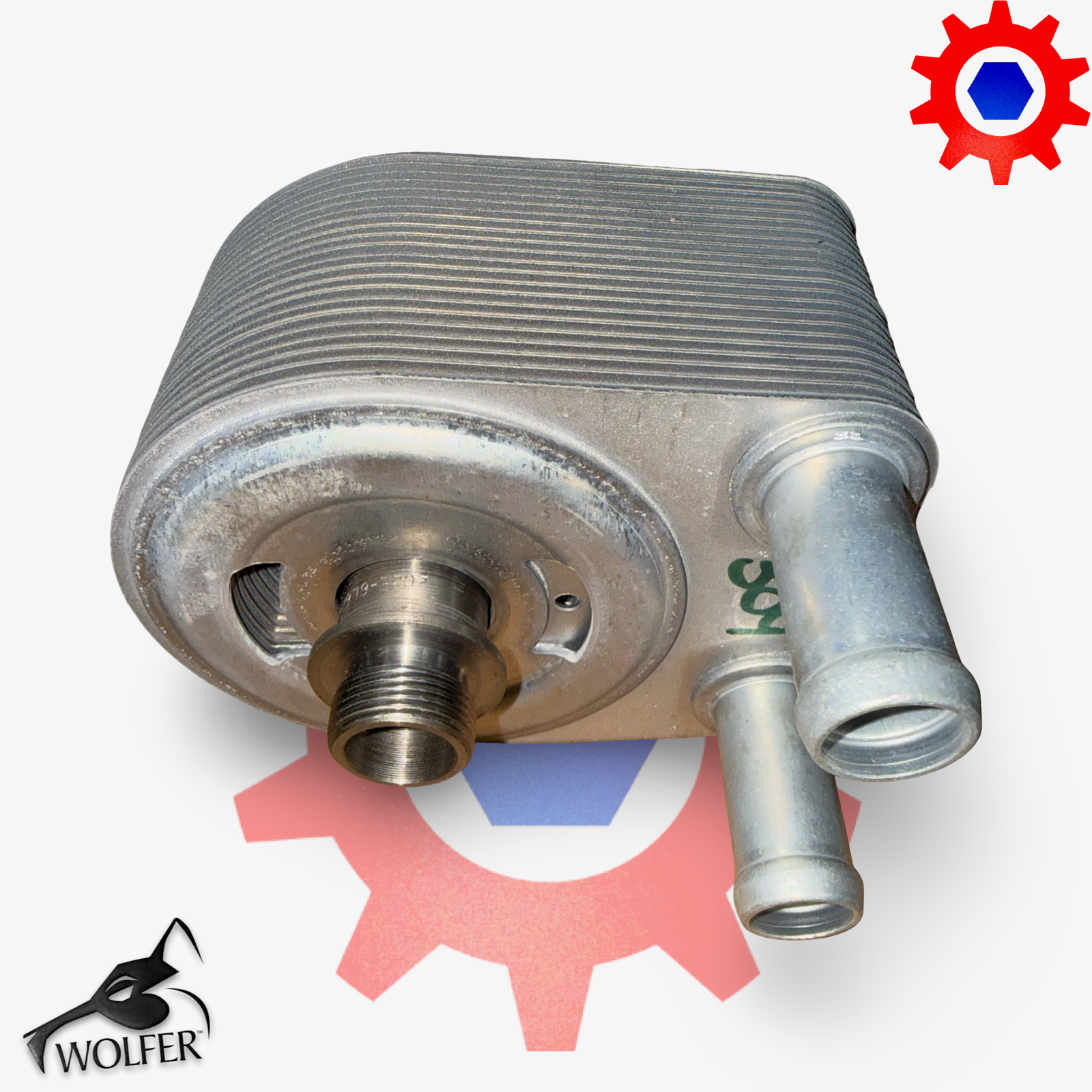 Cooler, Lubricating Oil, Engine 2930015669330 2C2Z6A642CC