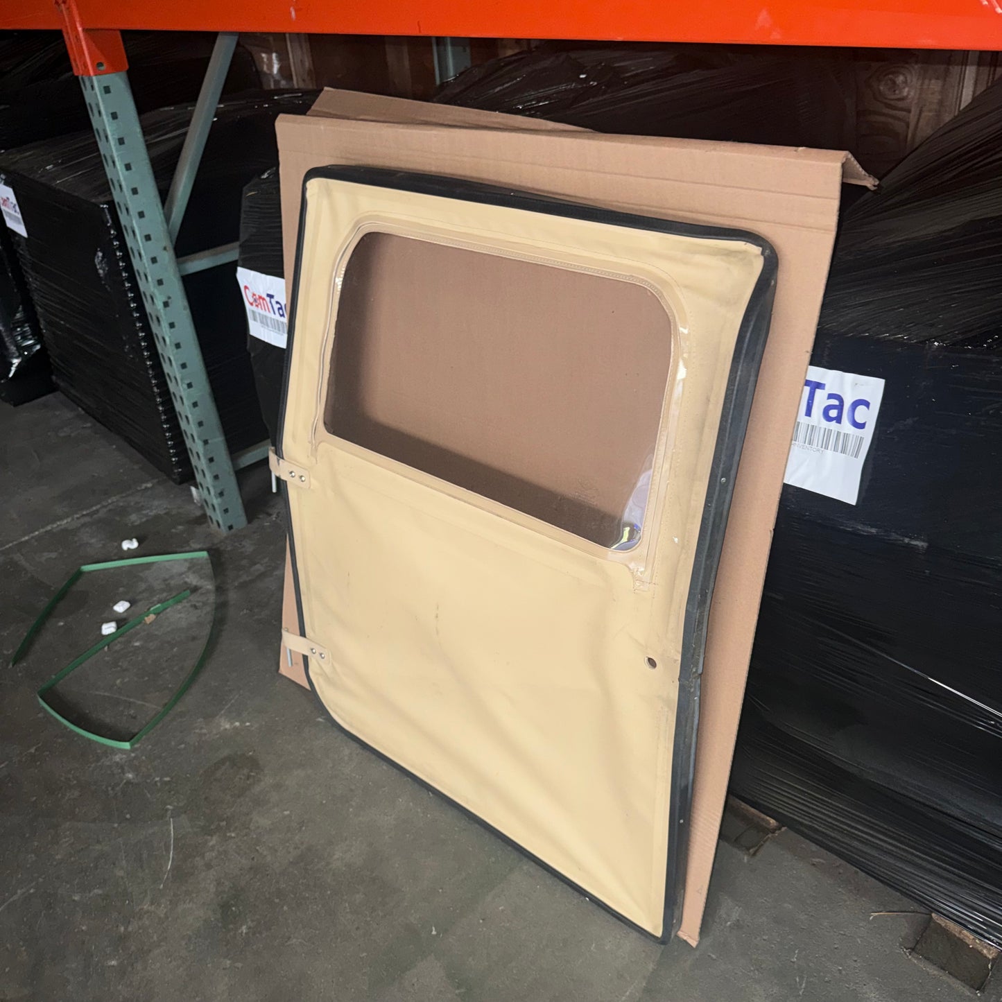 DOOR ASM, LH-FRONT {TAN}[CANVAS] Door Only* AS IS* (see description) 2510013306174 12340231-3 54218