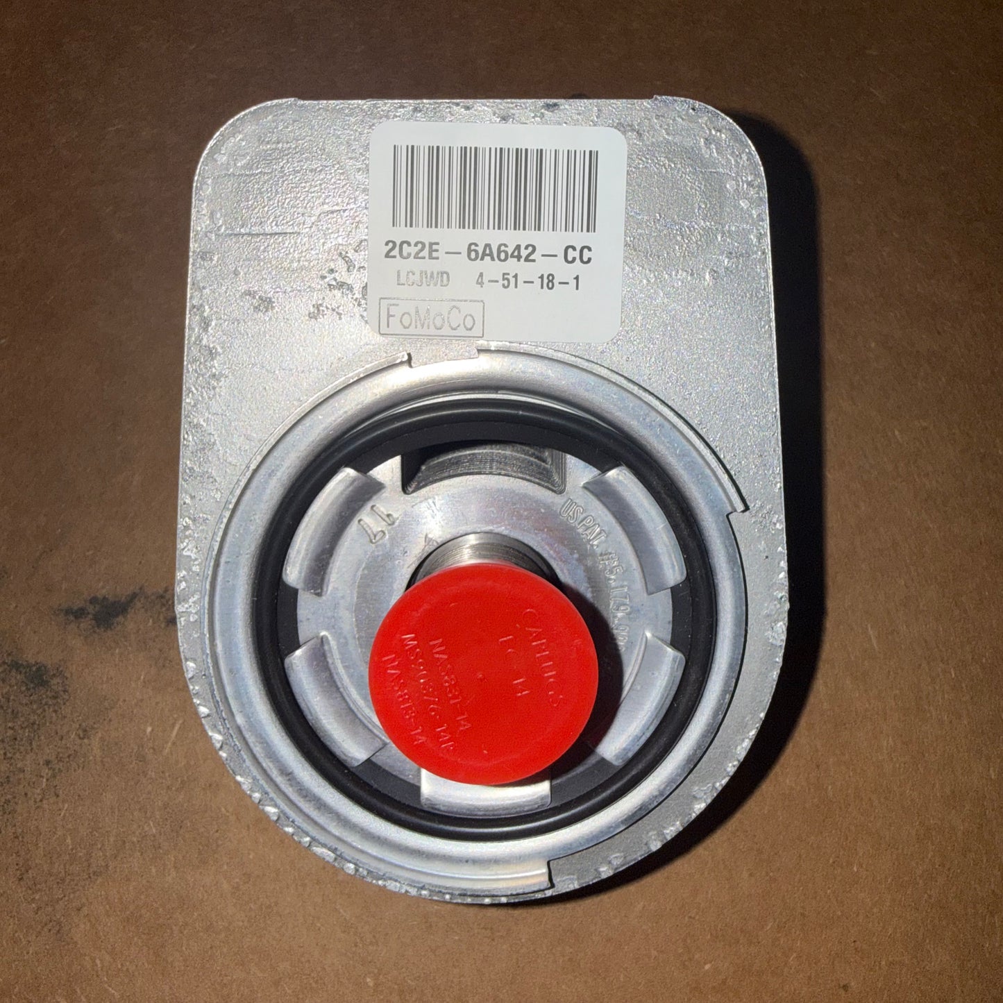 Cooler, Lubricating Oil, Engine 2930015669330 2C2Z6A642CC