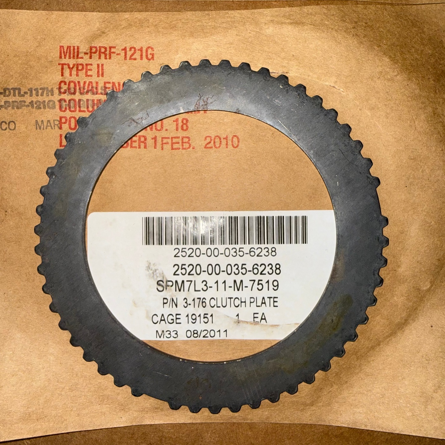Plate Disc, Clutch 2520000356238 , 1016166001 , 1P77573A , 156371R1