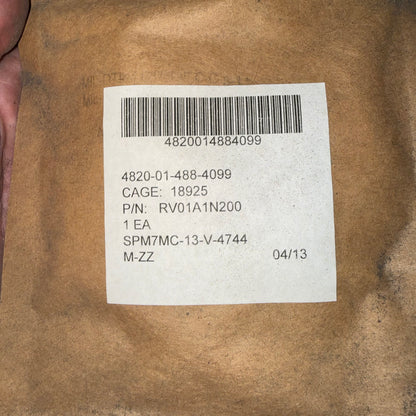 Valve, Brake Safety Relief 4820014884099 , RV01A1N200