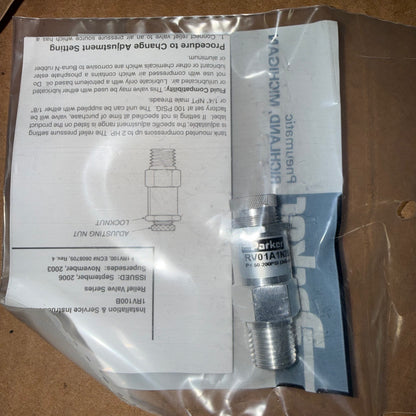 Valve, Brake Safety Relief 4820014884099 , RV01A1N200