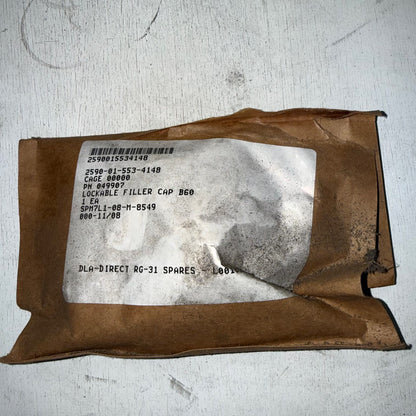 Cap, Lockable Filler B60 2590-01-553-4148 , 049907