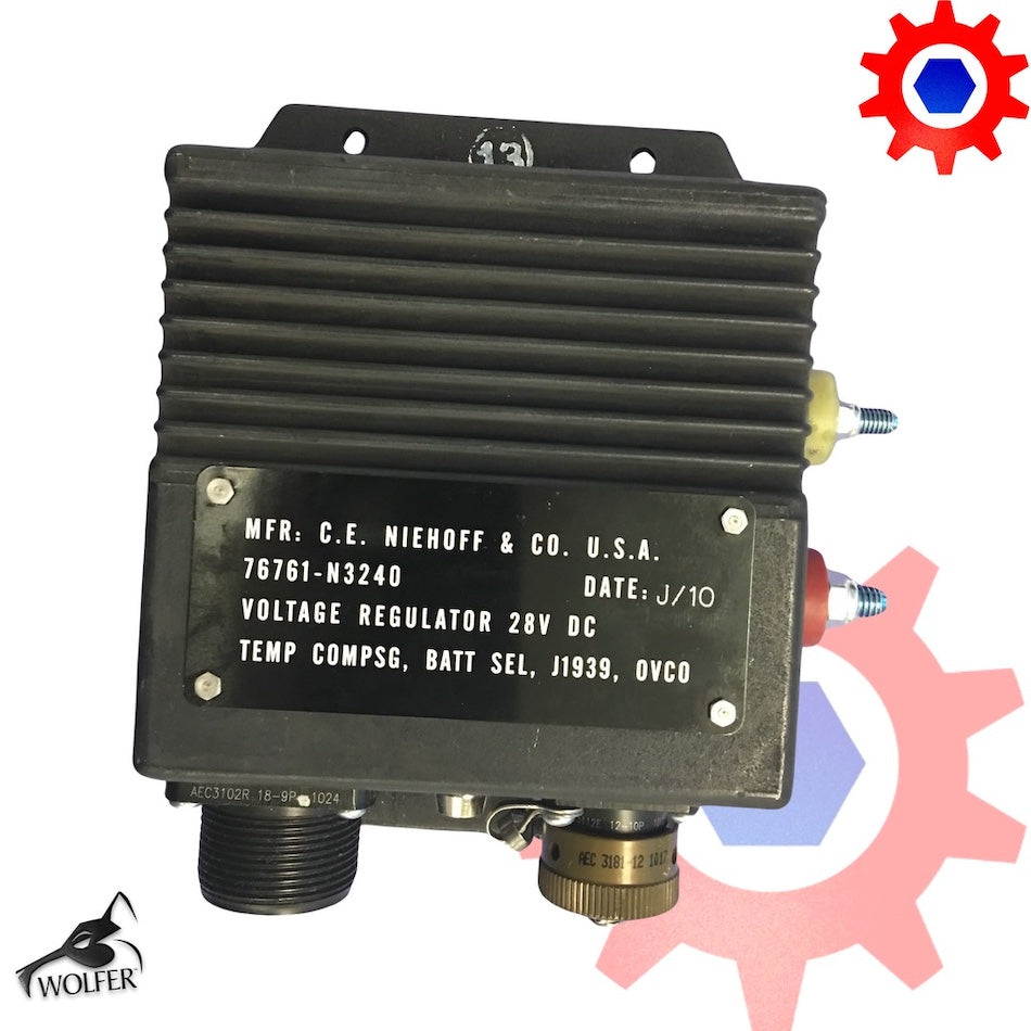 REGULATOR, 28V-SINGLE; MRAP ; N3240 6110015681495 3113950C1L 10014572