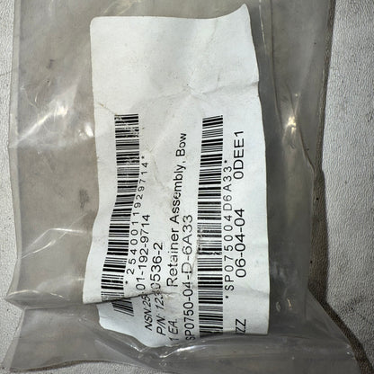 Retainer Assy Bow. 2540-01-192-9714 12340535-2 12340536-2