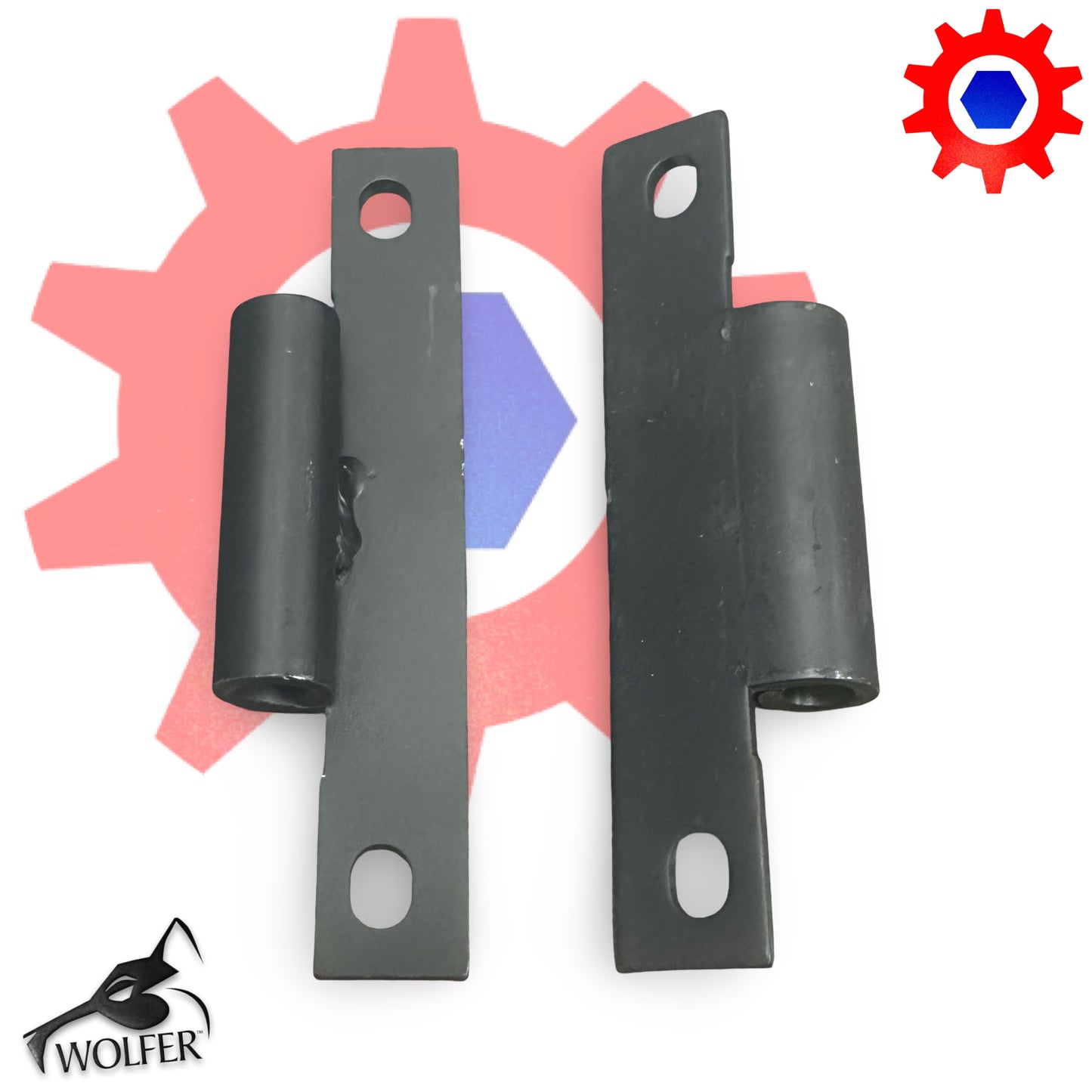 2 each - Black- Hinge , X-Door or Soft Door - Bodyside ; Hummer ; 12338650 BLK